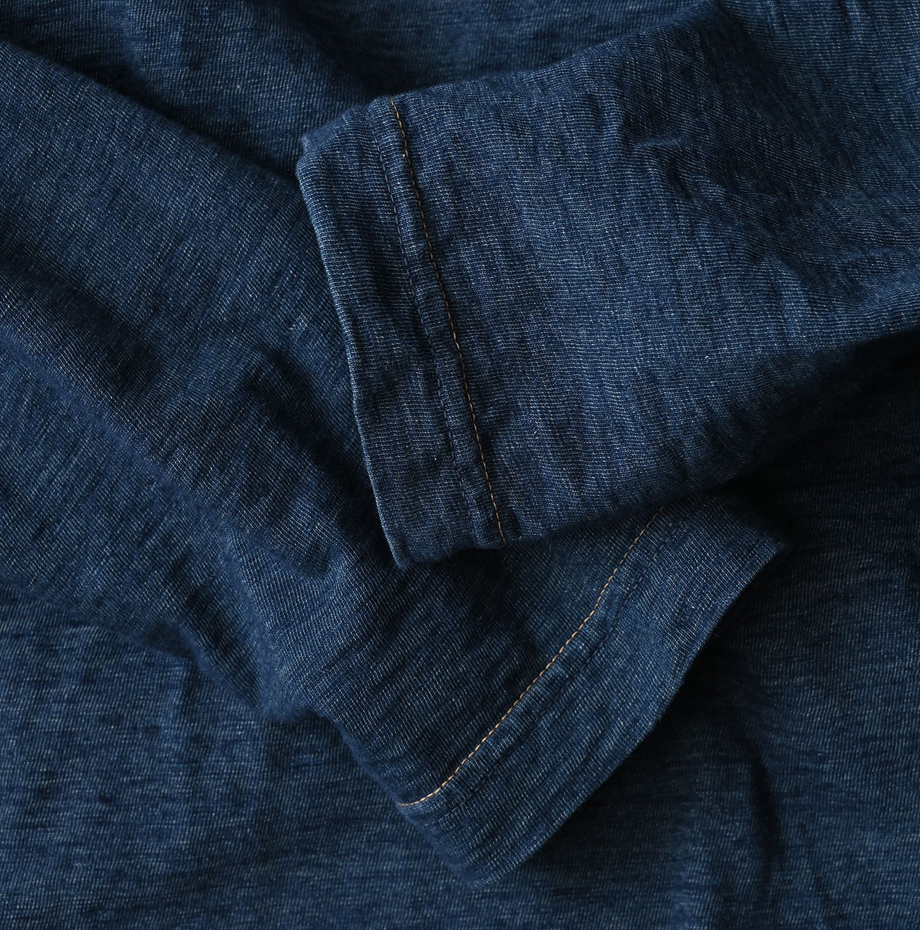 45R Indigo Ocean 908 Long Sleeve T-shirt Distressed