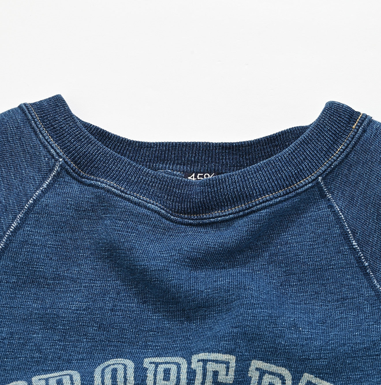 45R Indigo Cotton Fleece 908 Sweat Top