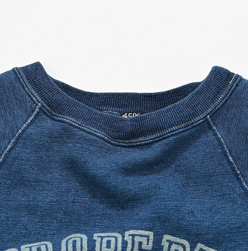 45R Indigo Cotton Fleece 908 Sweat Top - Image 11