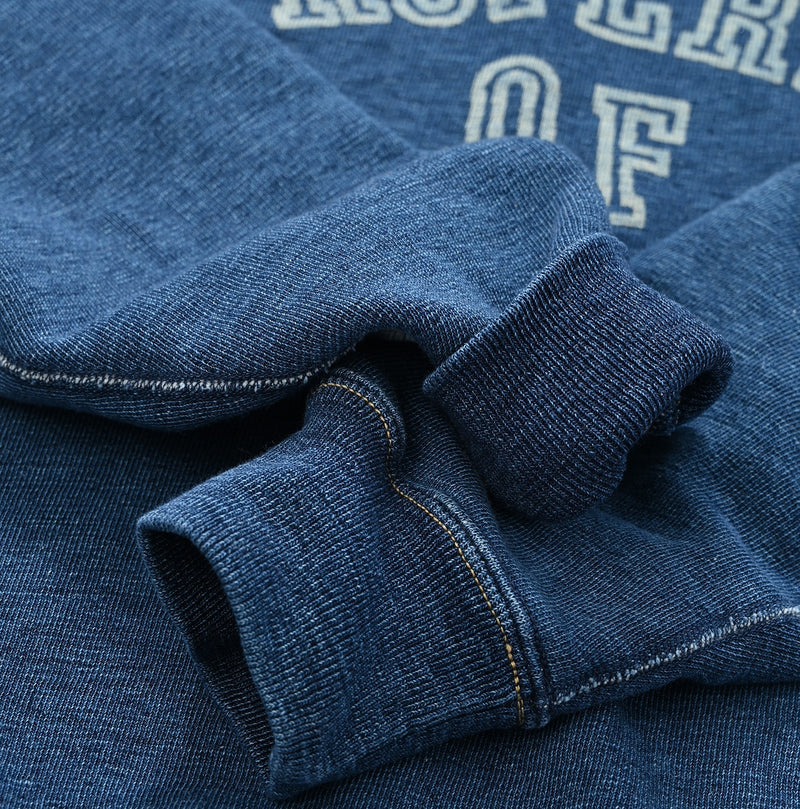 45R Indigo Cotton Fleece 908 Sweat Top - Image 12