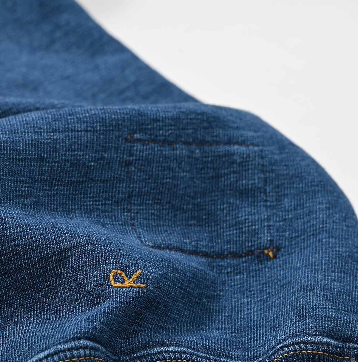 45R Indigo Cotton Fleece 908 Sweat Top