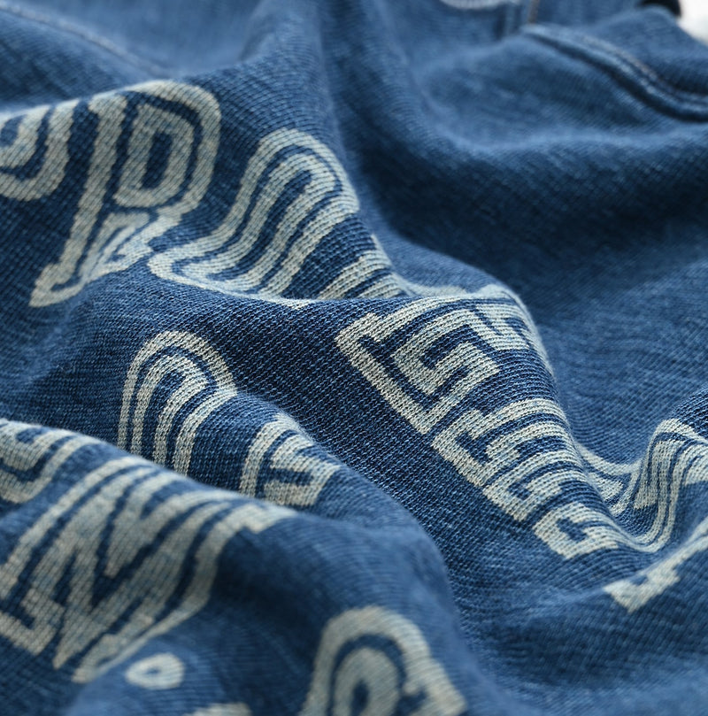 45R Indigo Cotton Fleece 908 Sweat Top