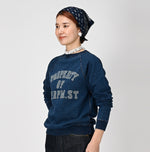 45R Indigo Cotton Fleece 908 Sweat Top