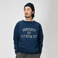 45R Indigo Cotton Fleece 908 Sweat Top