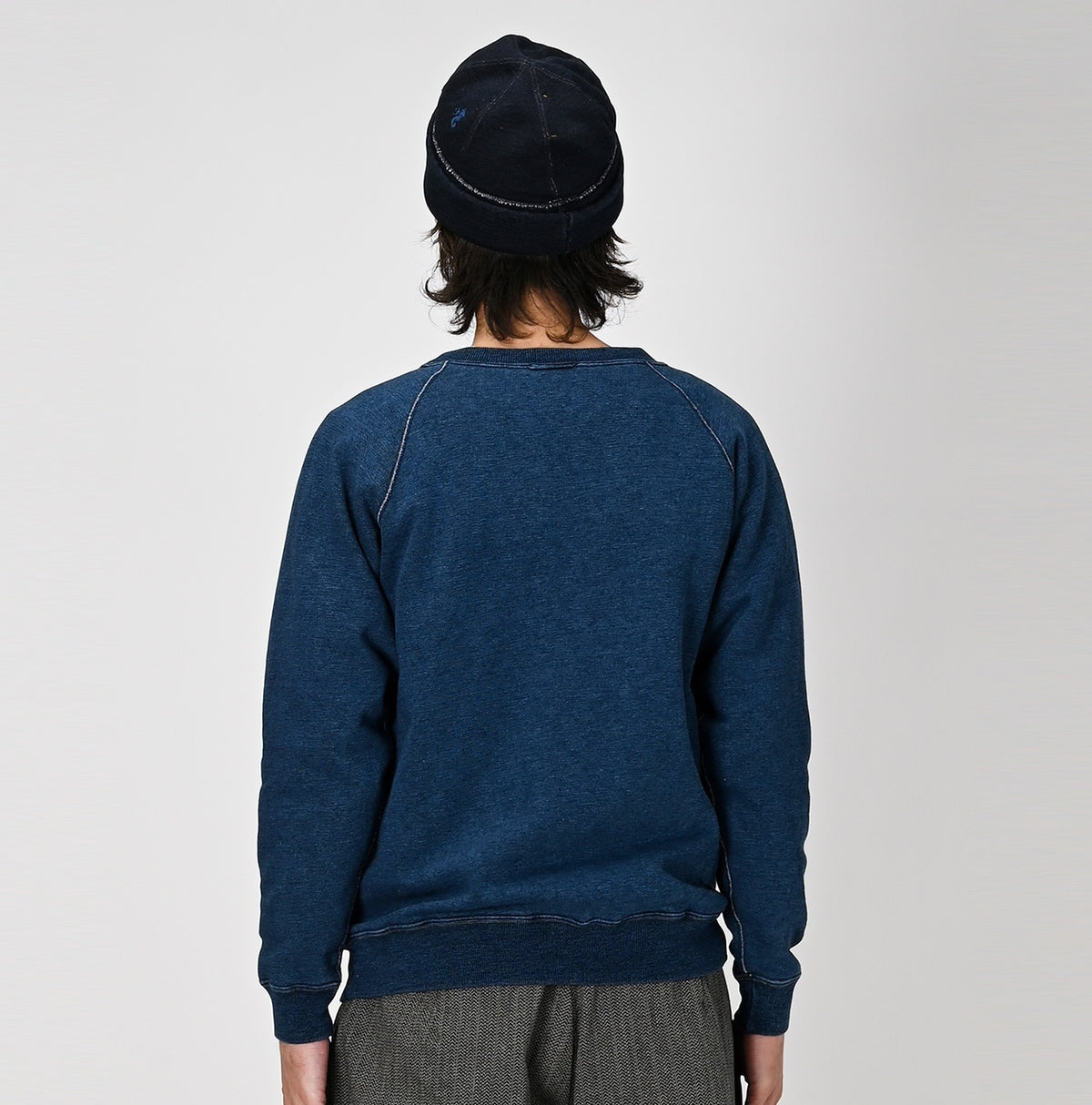 45R Indigo Cotton Fleece 908 Sweat Top