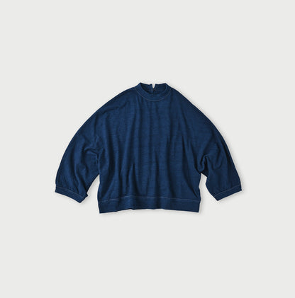 Indigo Dolman Sleeve T-shirt - 45R by 45rpm studio