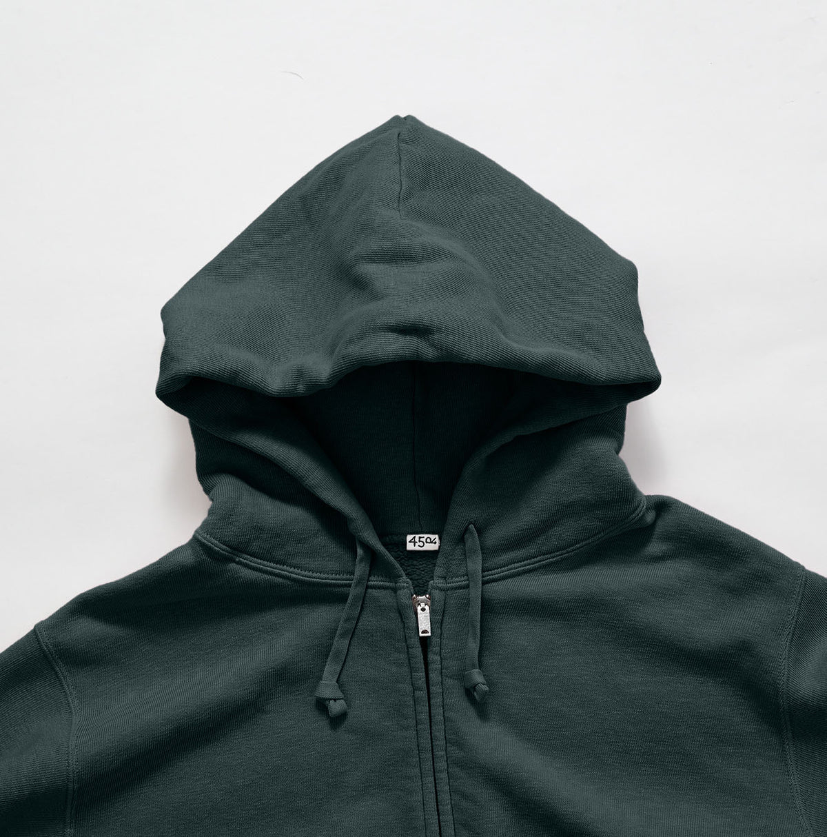 Cotton Fleece Zip Hoodie
