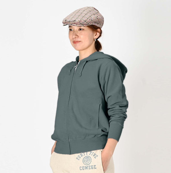 Cotton Fleece Zip Hoodie