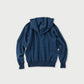 45R Indigo Cotton Fleece 908 Zip Hoodie (Size 1)