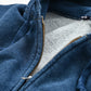 45R Indigo Cotton Fleece 908 Zip Hoodie (Size 1)