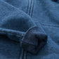 45R Indigo Cotton Fleece 908 Zip Hoodie (Size 1)
