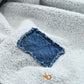 45R Indigo Cotton Fleece 908 Zip Hoodie (Size 1)