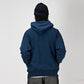 45R Indigo Cotton Fleece 908 Zip Hoodie (Size 1)