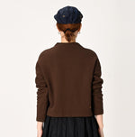 Cotton Fleece 908 Cardigan - 45R by 45rpm studio