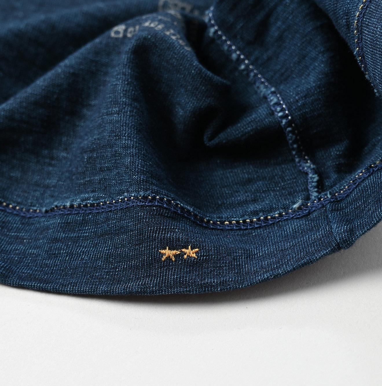 Indigo Square T-shirt - 45R by 45rpm studio