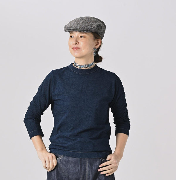 Indigo Square T-shirt - 45R by 45rpm studio