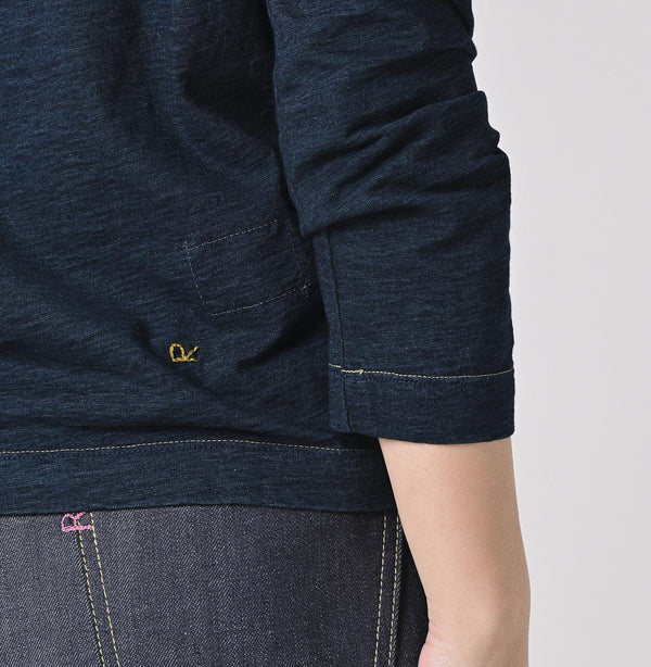 Indigo Square T-shirt - 45R by 45rpm studio