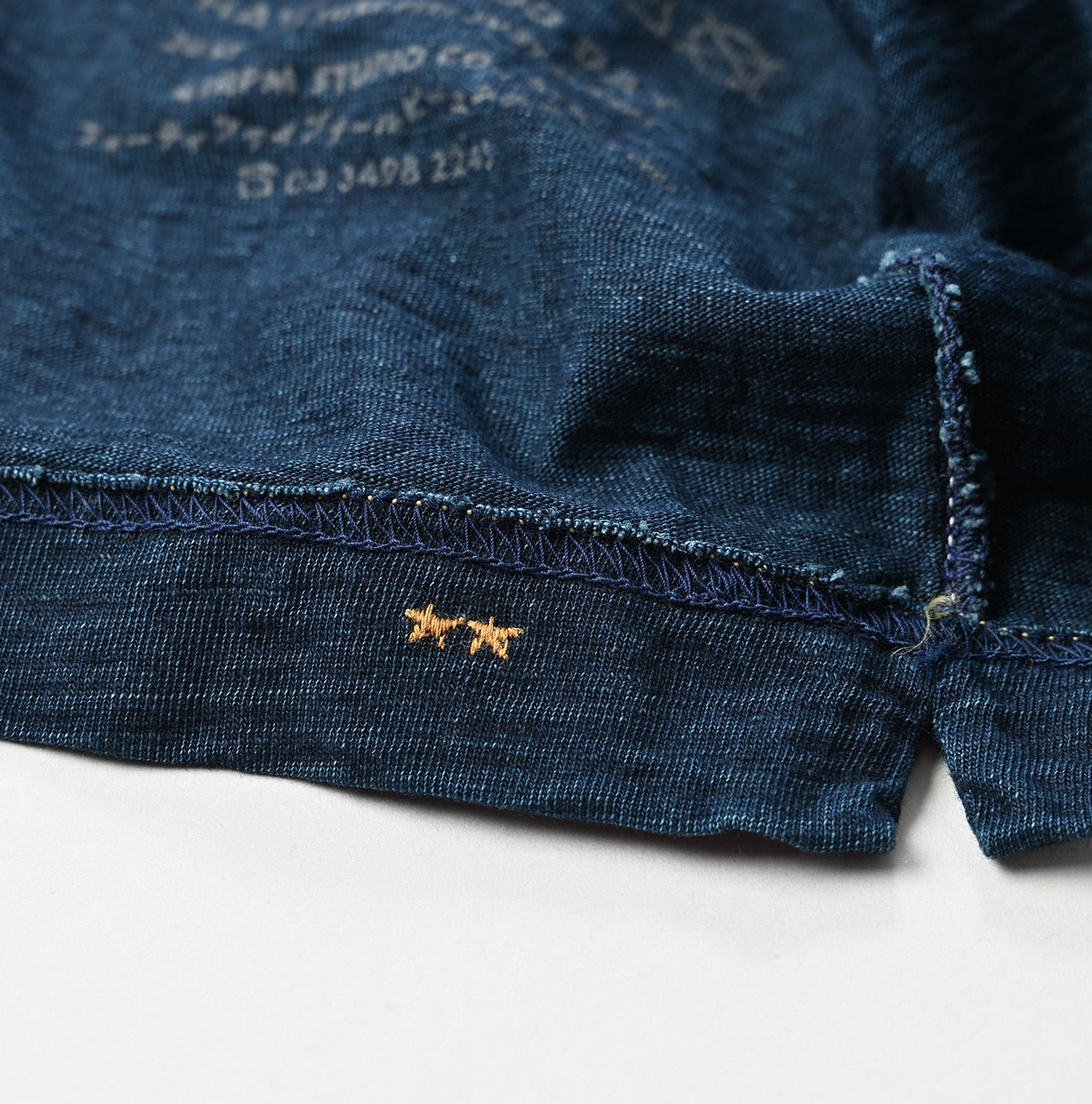 45R Indigo 45 Star 908 Long Sleeve T-shirt