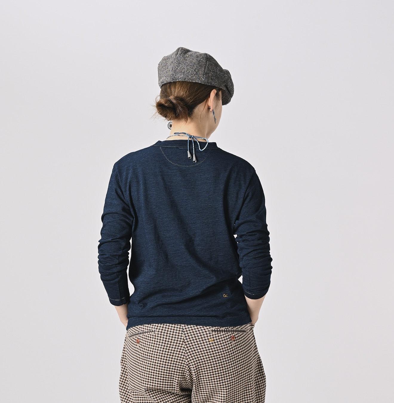 Indigo 45 Star 908 Long Sleeve T-shirt - 45R by 45rpm studio - Image 7