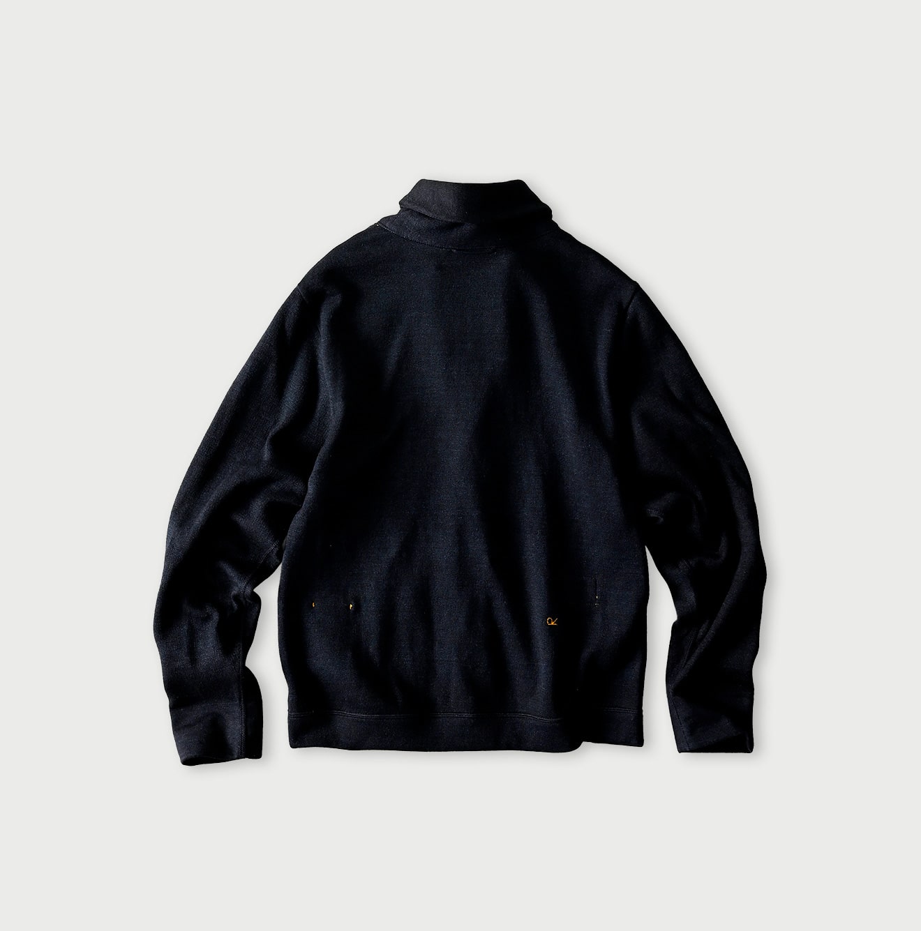 45R Indigo Supima Smooth 908 Shawl Cardigan