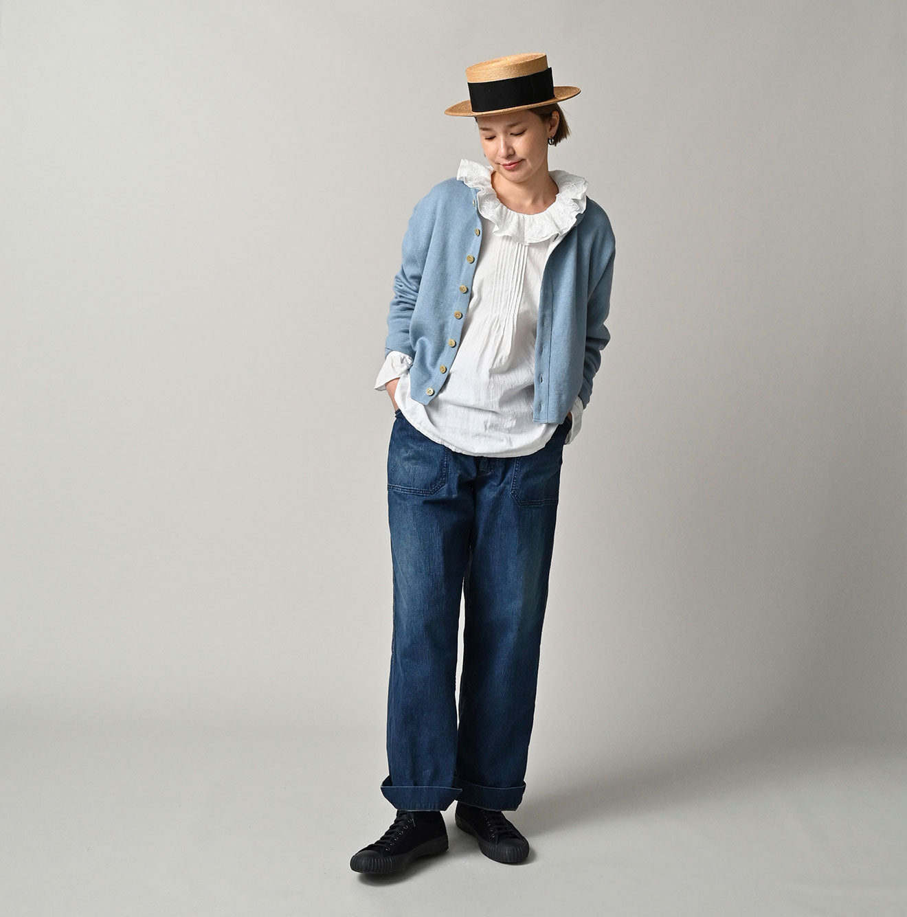 45R Supima Smooth Cardigan - Image 14