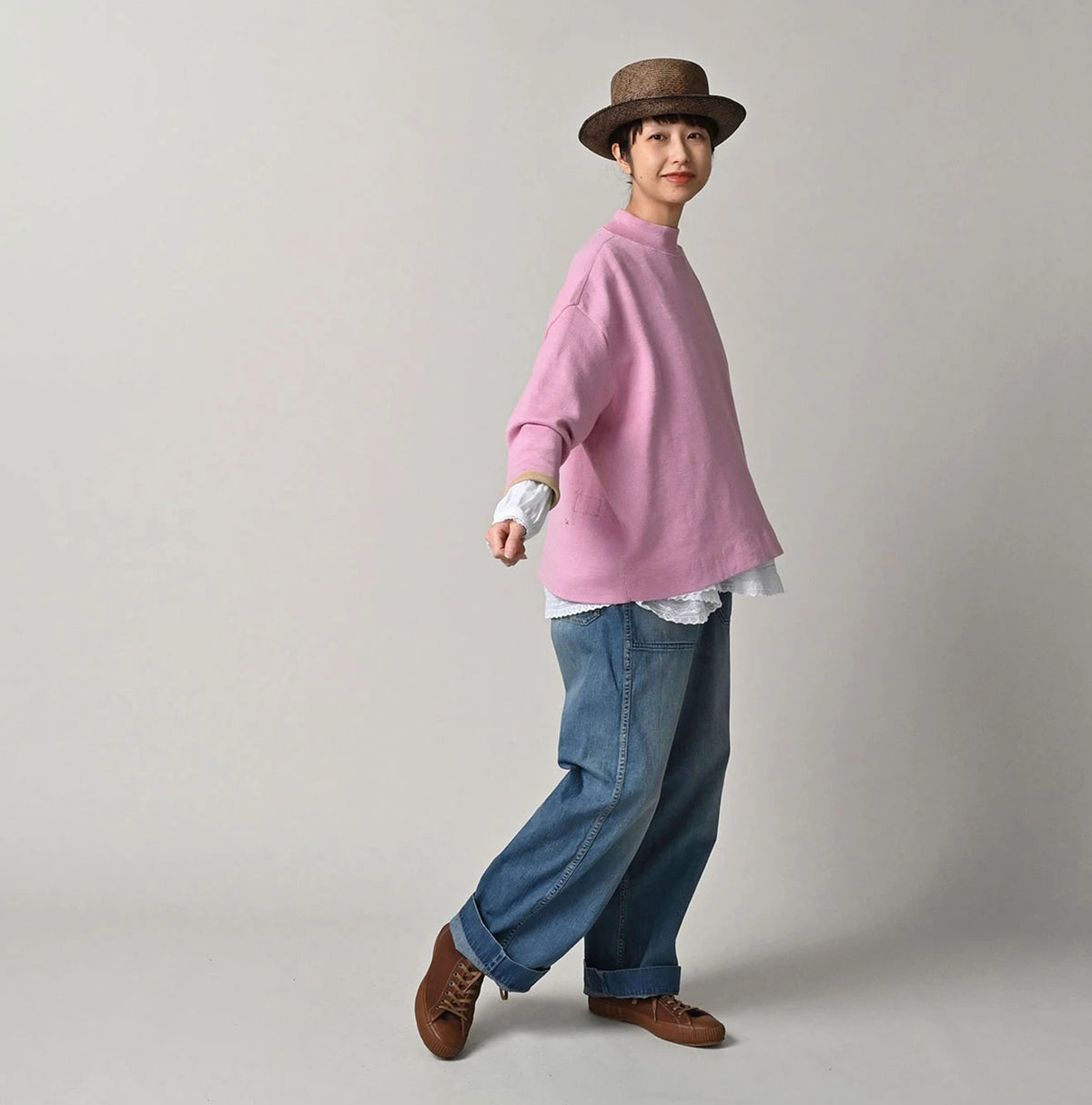 45R Smooth Yock Neck M-Shirt - Image 7