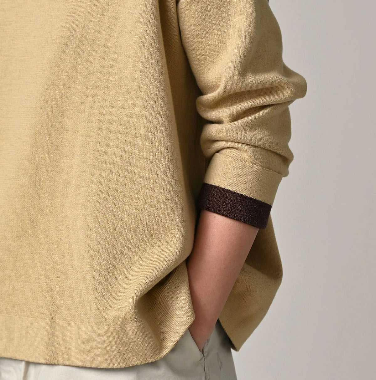 45R Smooth Yock Neck M-Shirt