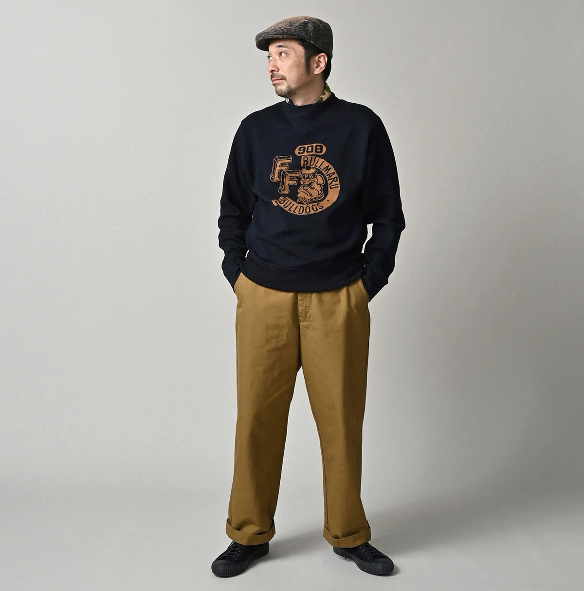 45R Indigo Smooth 908 Sweat