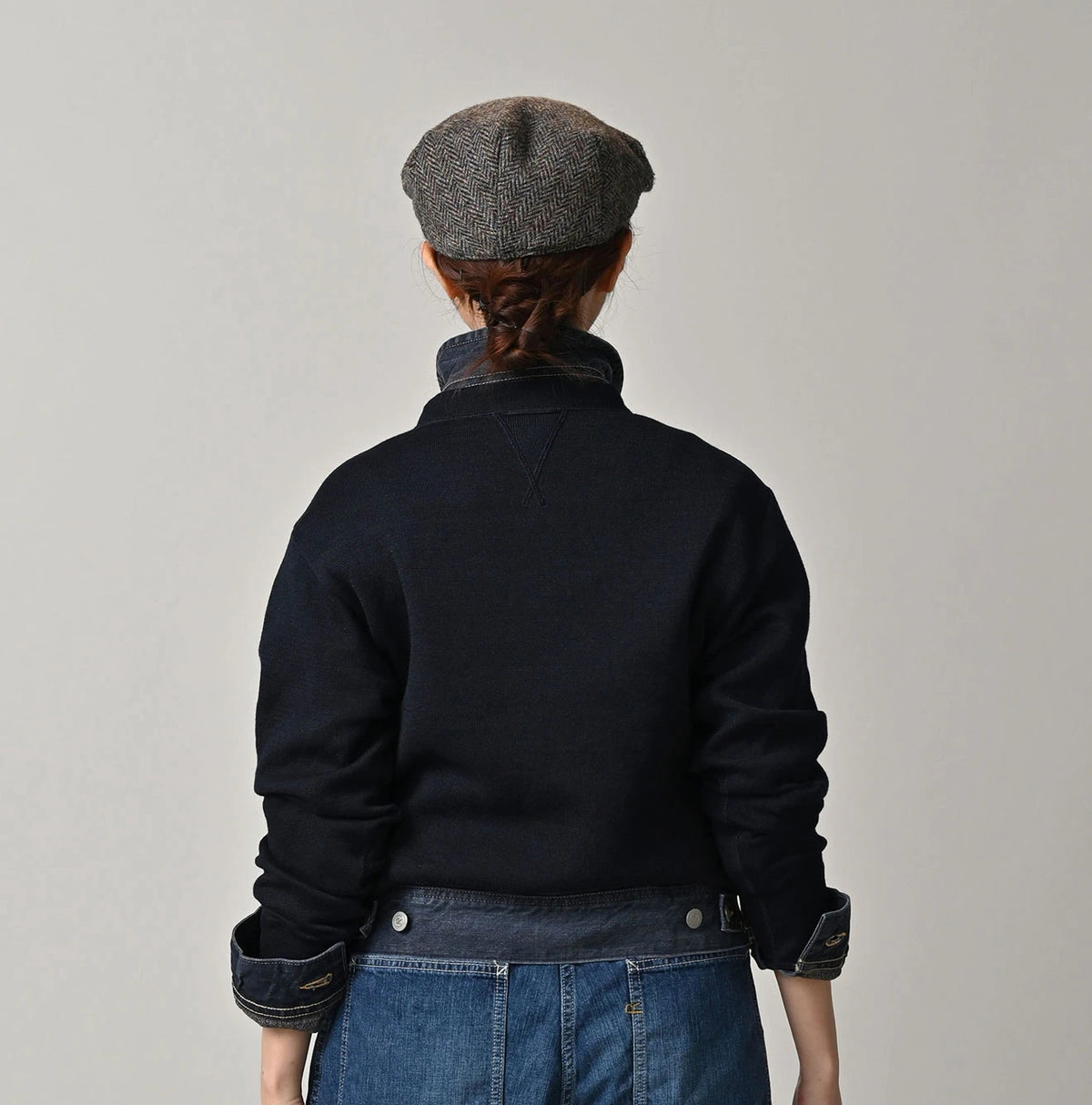 45R Indigo Smooth 908 Sweat