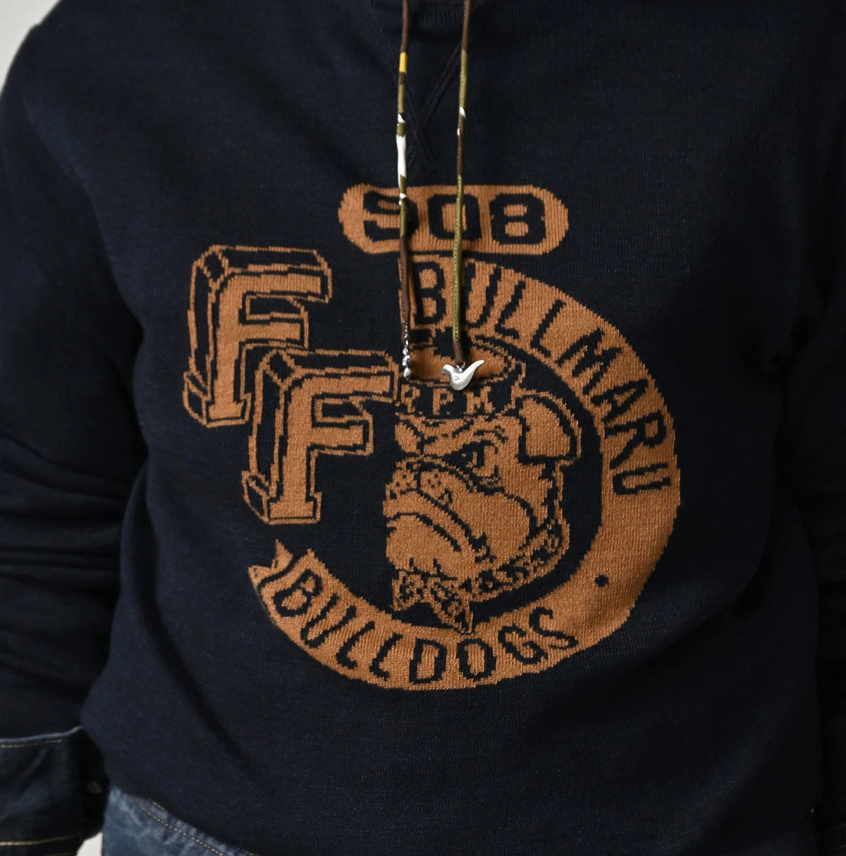 45R Indigo Smooth 908 Sweat
