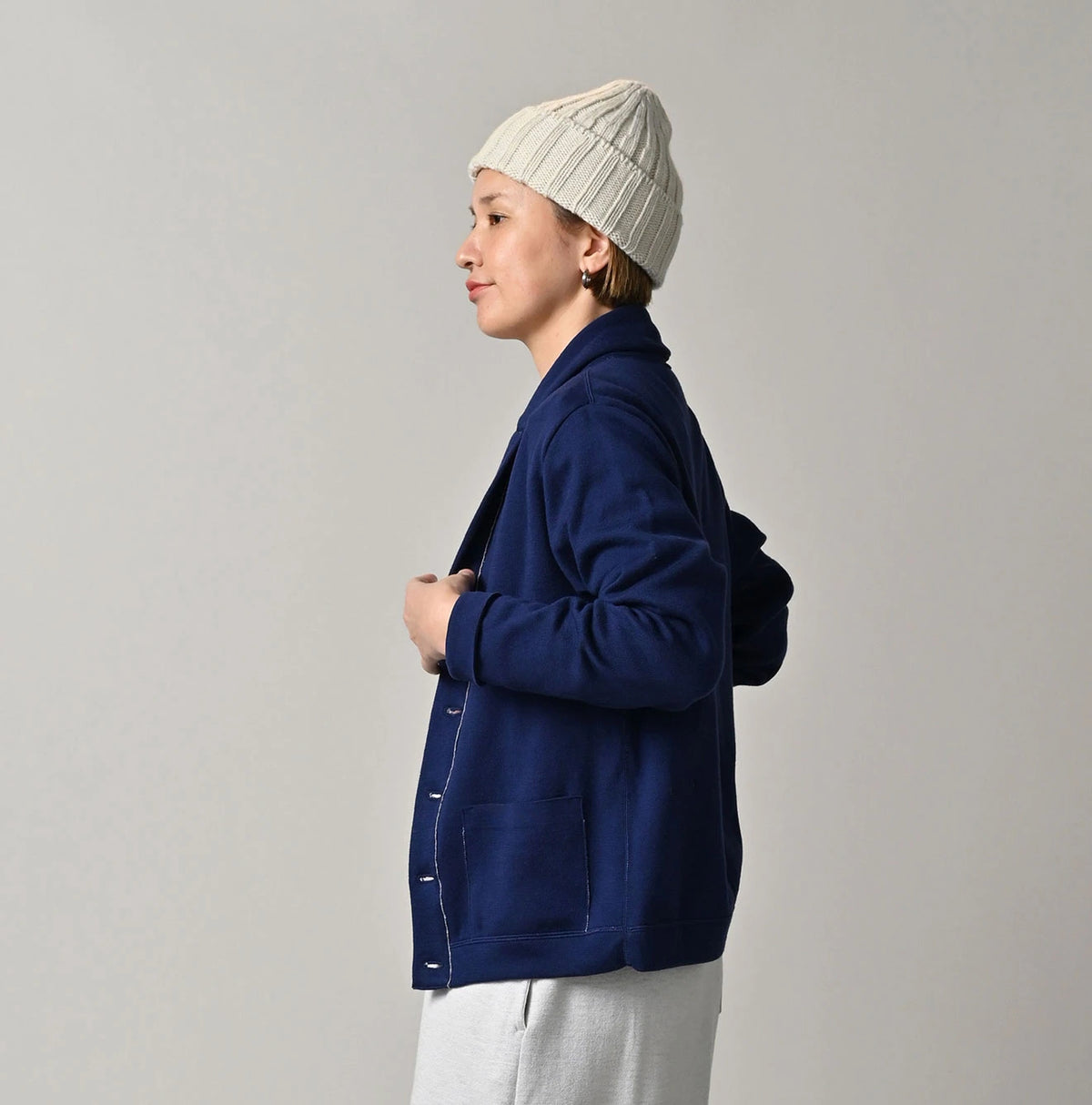 45R Smooth 908 Shawl Cardigan - Image 7