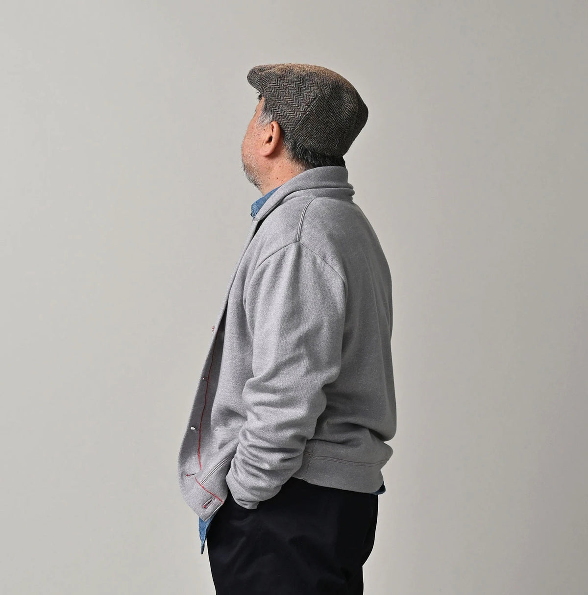 45R Smooth 908 Shawl Cardigan - Image 11