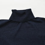 Indigo Super Gauze Wholegarment 908 Turtleneck (Size 0) - 45R by 45rpm studio