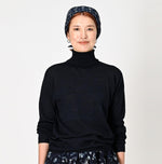 Indigo Super Gauze Wholegarment 908 Turtleneck (Size 0) - 45R by 45rpm studio