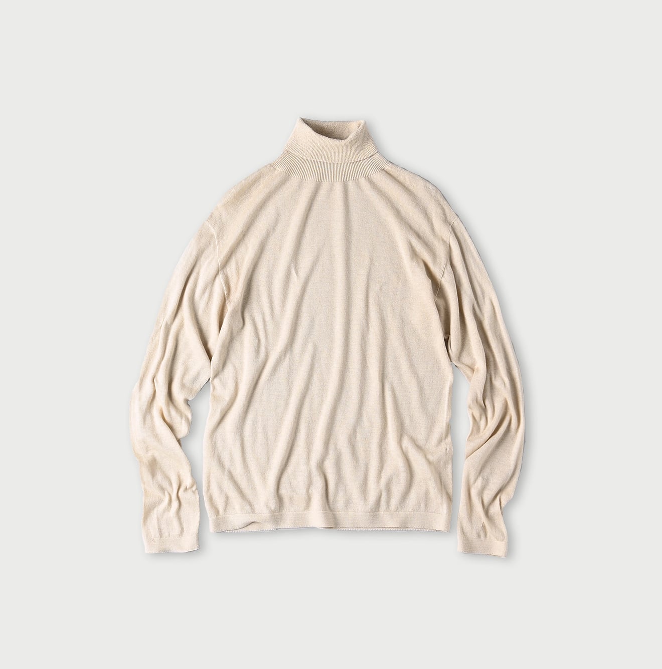 Super Gauze Wholegarment 908 Turtleneck