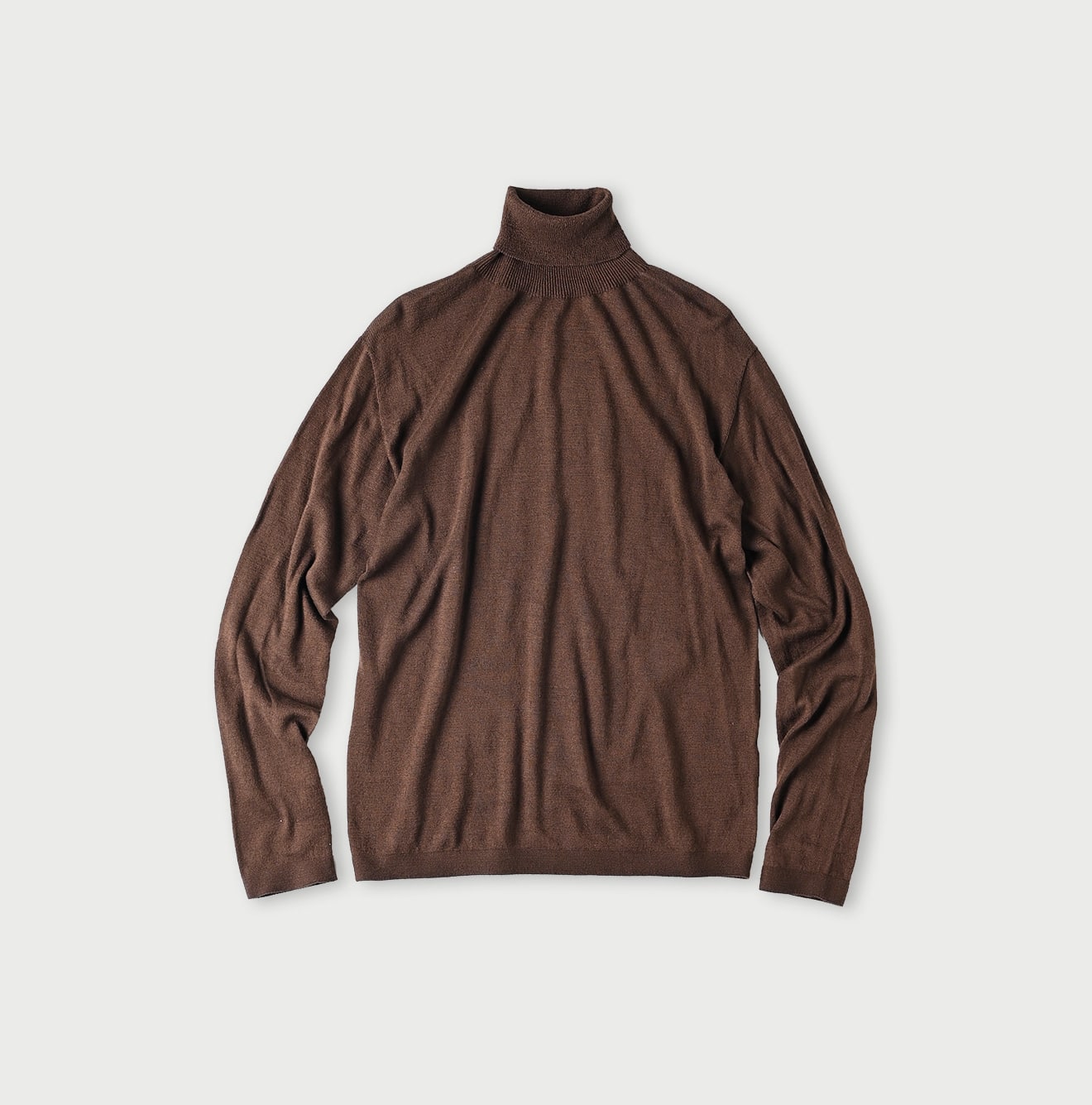 45R Super Gauze Wholegarment 908 Turtleneck