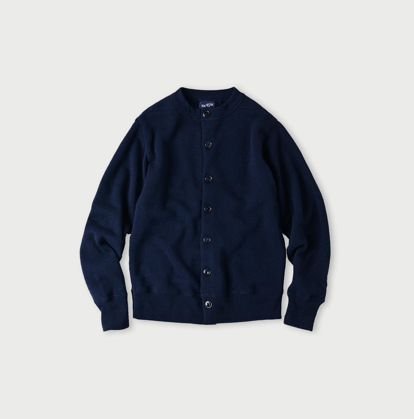 カーディガン 90S Irish Popcorn Cardigan (3color) Yoko Cotton Fleece 908 Cardigan (Size 3) – 45R GLOBAL