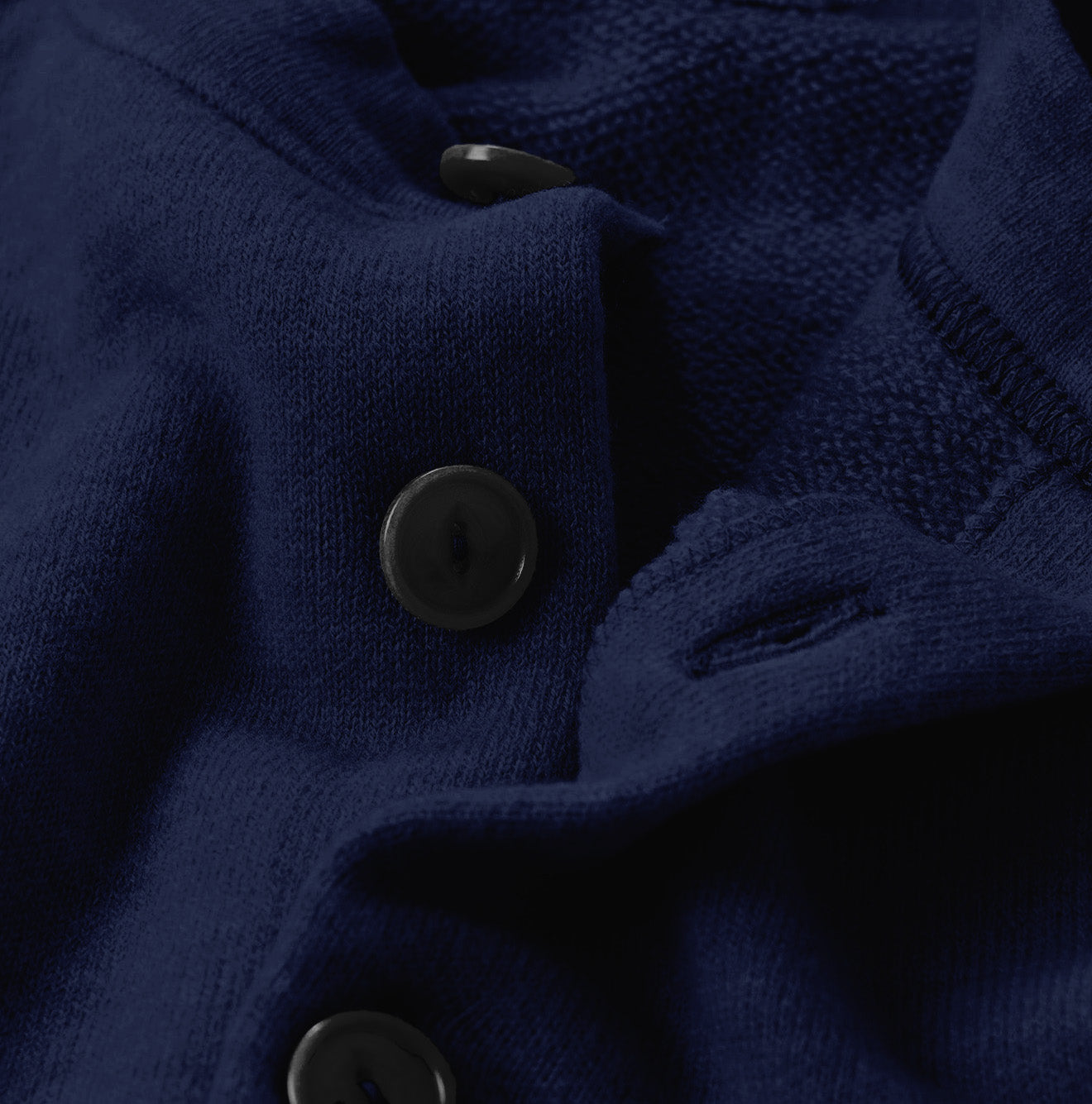 Wool French Terry 908 Cardigan – 45R GLOBAL