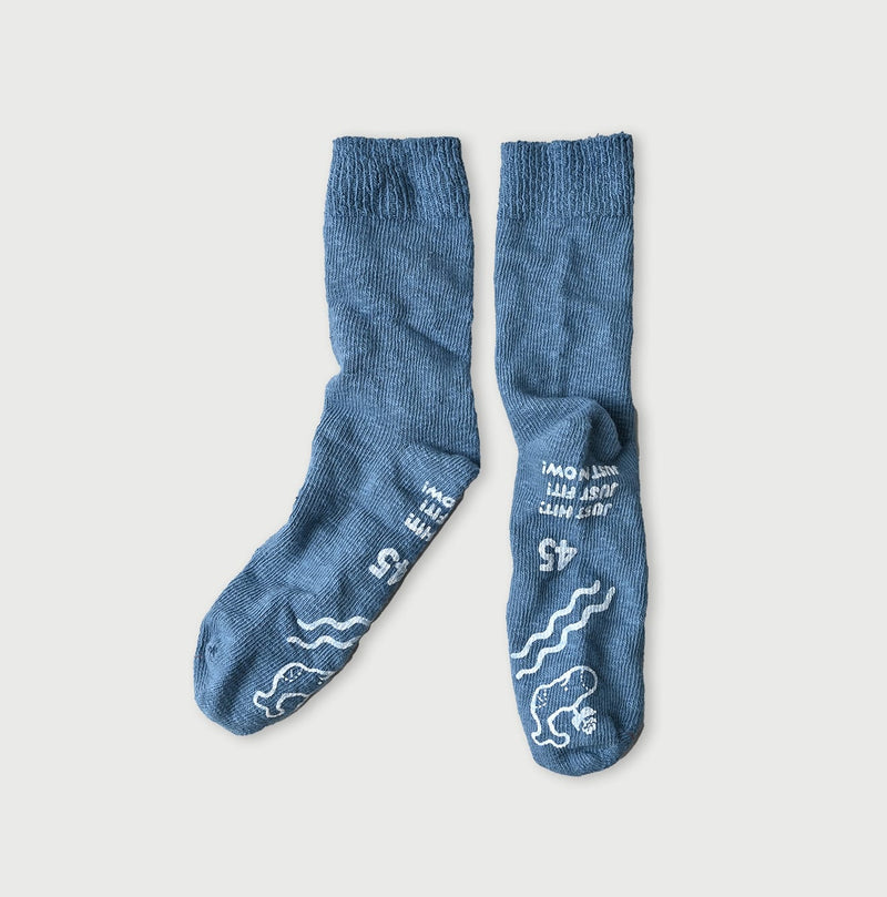 45R Botanical Dyed Tenjiku Socks