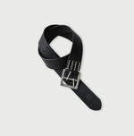 45R Vintage Leather Belt Wide