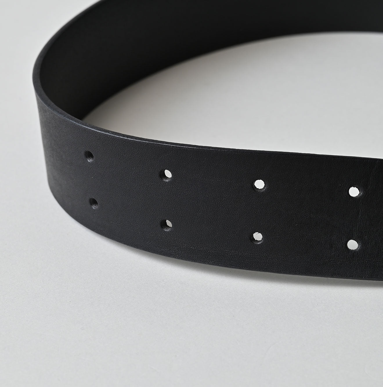 45R Vintage Leather Belt Wide - Image 7