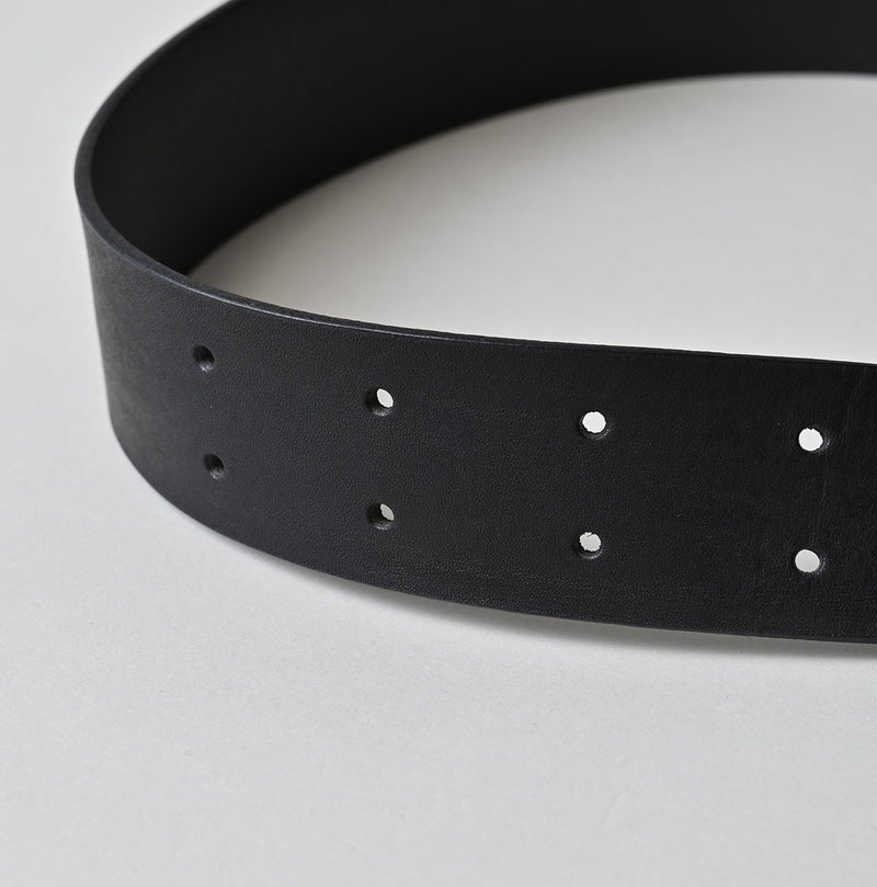 45R Vintage Leather Belt Wide - Image 7