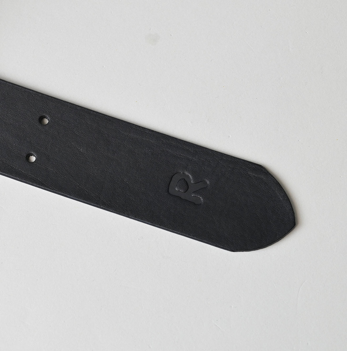 45R Vintage Leather Belt Wide