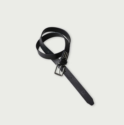 45R Vintage Leather Belt Slim