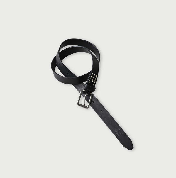 45R Vintage Leather Belt Slim