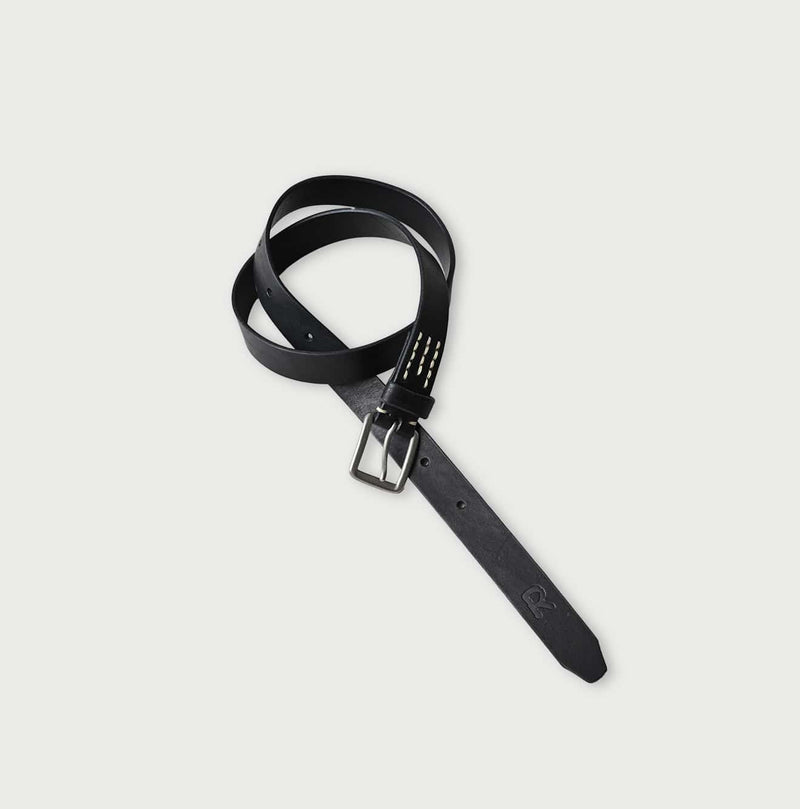 45R Vintage Leather Belt Slim - Image 3