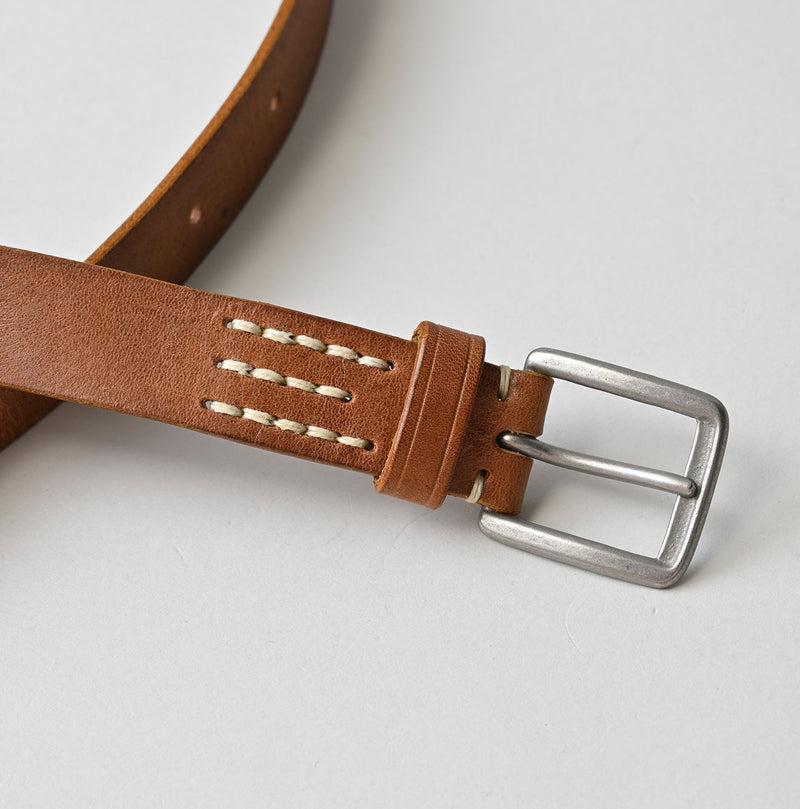 45R Vintage Leather Belt Slim - Image 5