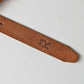 45R Vintage Leather Belt Slim