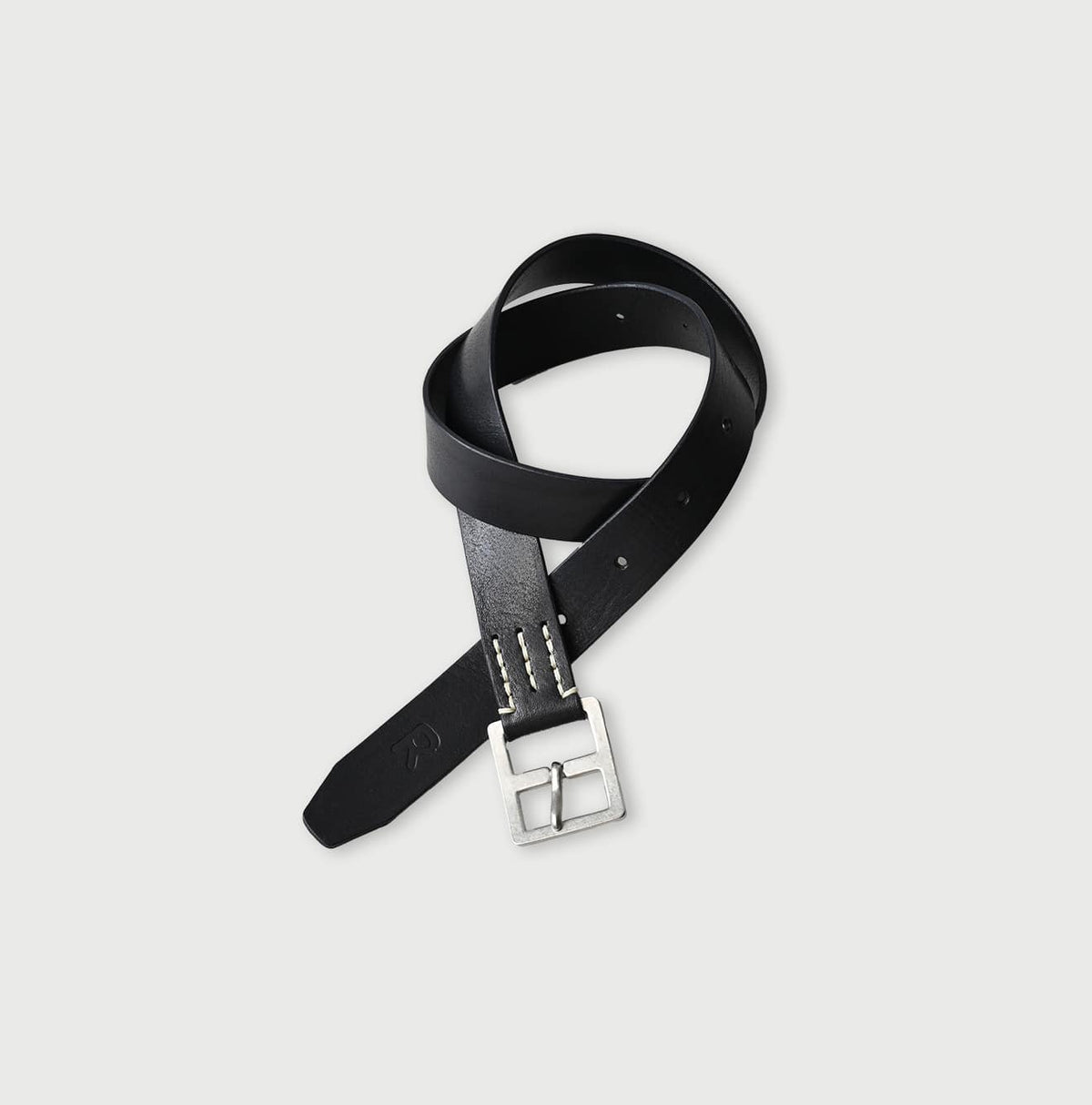 45R Vintage Leather Belt Medium