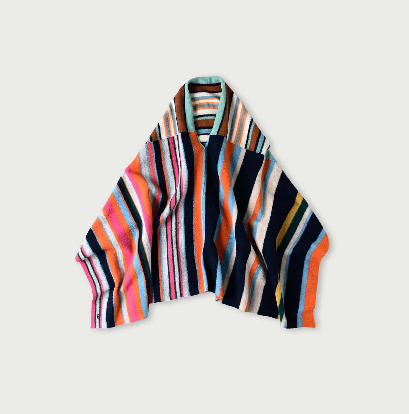 Rug Stripe Poncho